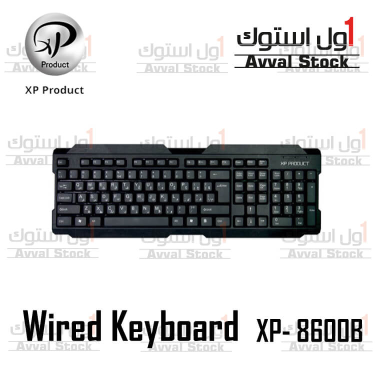 44245کیبورد ایکس پی-پروداکت مدل XP-8600B