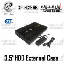 باکس تبدیل SATA به USB 2.0 هارددیسک 3.5 اینچ ایکس پی پروداکت مدل XP-HC196A